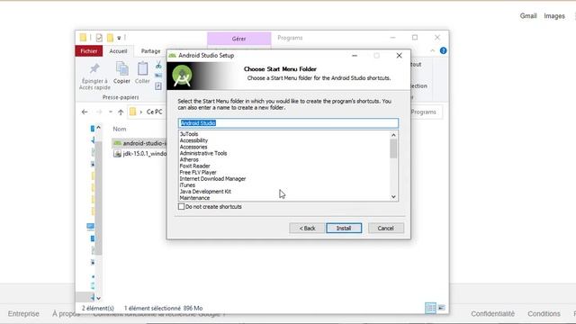 Comment télécharger et installer Android Studio et le JDK смотреть онлайн