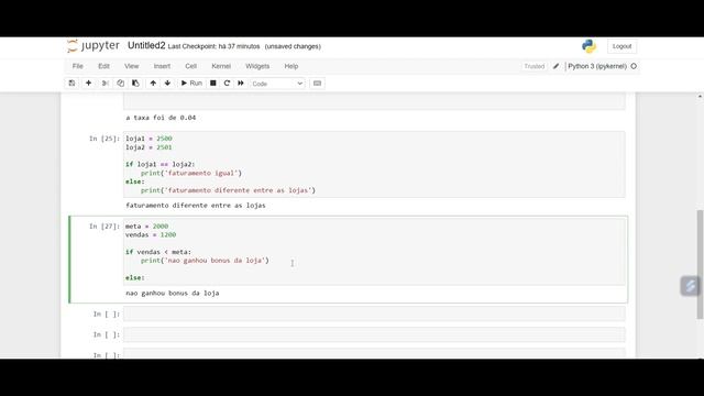 Curso Python 3- estruturas de condição if else e elif смотреть онлайн