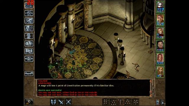 Let's Play Throne Of Bhaal Part 17: How to Kill A Bhaal Spawn Fire Giant смотреть онлайн