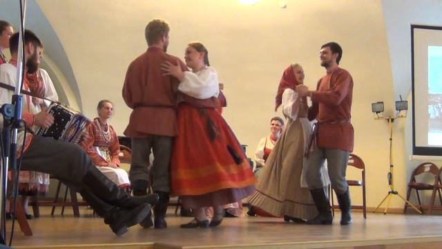 Частушки под гармонь. Тутуева Виктория. СПбГК. Folklore. فولکلور смотреть онлайн