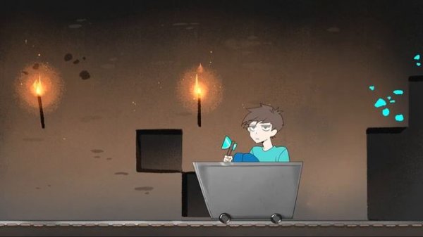 Steve, I'm stuck | minecraft anime EP 35