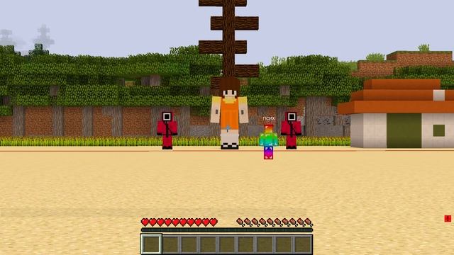 КАКУЮ ЯМУ Я ВЫБЕРУ В МАЙНКРАФТ? Игра в Кальмара ИЛИ Among Us в MINECRAFT смотреть онлайн