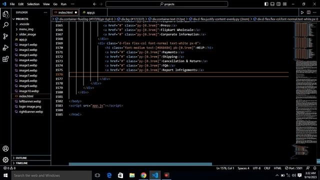 #7 Flipkart clone footer part using bootstrap & tailwind css || WebDev смотреть онлайн