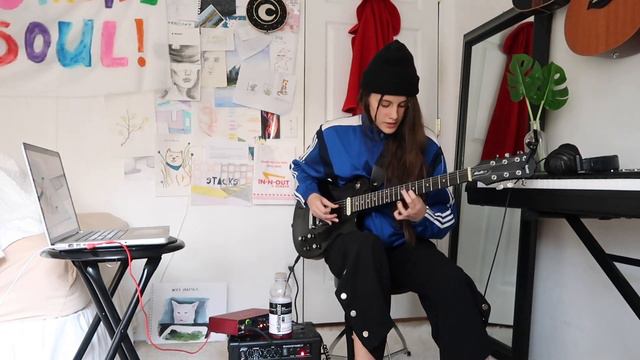 a sick guitar cover of 'Isn't She Lovely' *literally* смотреть онлайн