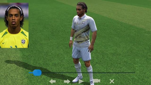 UPDATE NEW HAIR RONALDINHO GAUCHO || FIFA 16 MOBILE смотреть онлайн