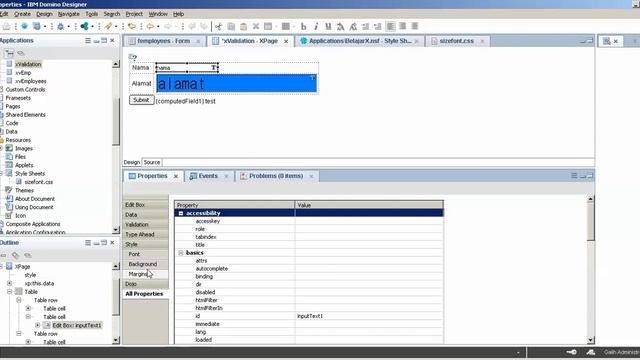 Add Resource CSS in XPAGES bootstrap IBM Domino Designer смотреть онлайн