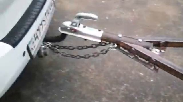 Жёсткая сцепка разборная для легковушки (тест) смотреть онлайн