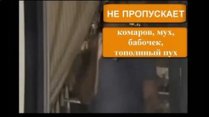 Москитная сетка на магнитах на дверь