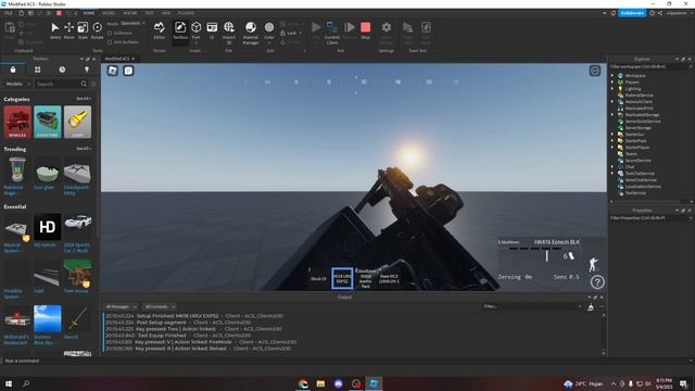 Modified ACS Gun System (DESTROYWARE) // Roblox Studio смотреть онлайн