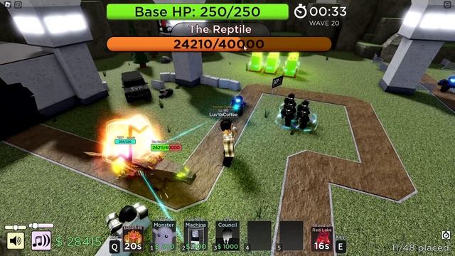 Solo with this tower! - SCP Tower Defense Roblox смотреть онлайн