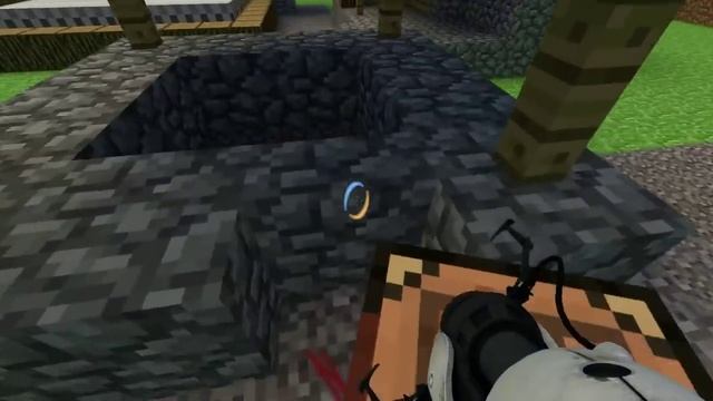 Minecraft in Portal 2 - Part 4 Ep 2. - The Village - Minecraft Portal 2 custom map by Timoteeei смотреть онлайн