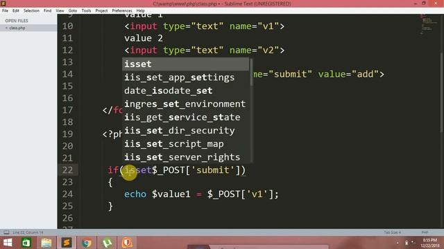 HOW TO CREAT FORM IN PHP смотреть онлайн
