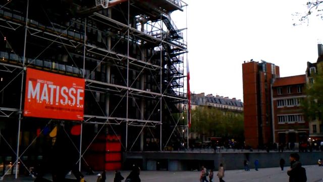 Paris France: Centre Georges Pompidou смотреть онлайн