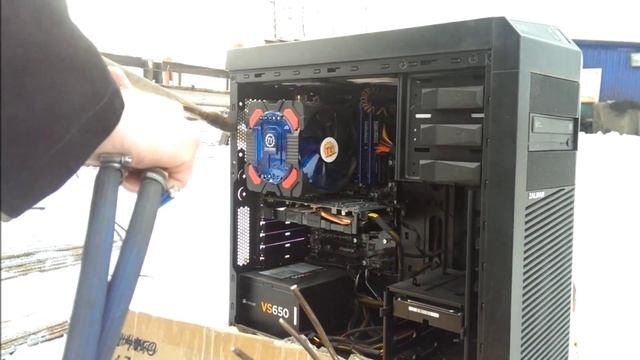 Как чистить компьютер от пыли смотреть онлайн