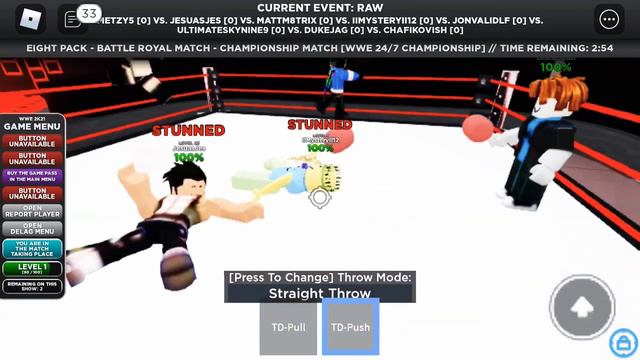 Noob Ripley Wins 24/7 Title!!(8 Pack Battle Royal Match)|Roblox WWE Thunderdome смотреть онлайн