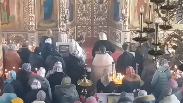 20190302_Калиновка_ВРС_Панихида_Храм Параскевы Сербской. смотреть онлайн