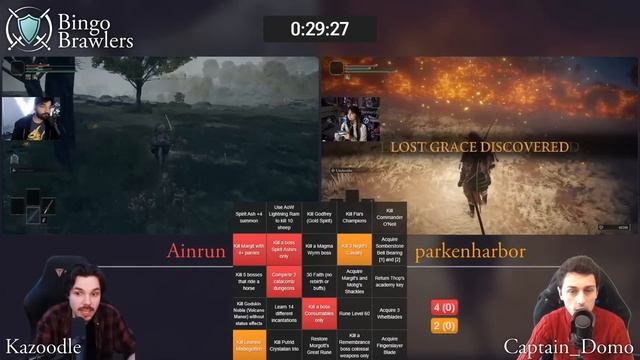 Bingo Brawlers Round 4 (Ainrun vs parkenharbor) смотреть онлайн