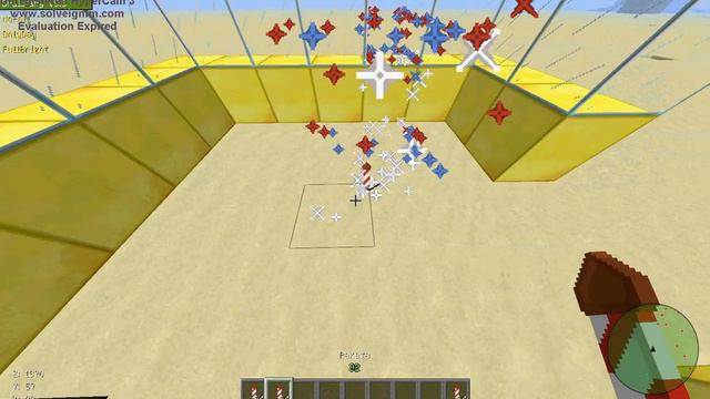 Как сделать салют в Майнкрафте..