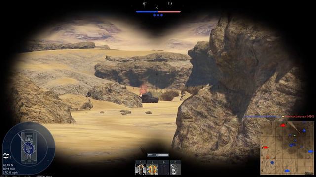 War Thunder VK 3002 gameplay footage (no commentary) смотреть онлайн