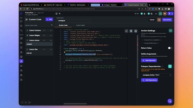Send Push Notification Using Onesignal in FlutterFllow App @FlutterFlow @onesignal7151 смотреть онлайн