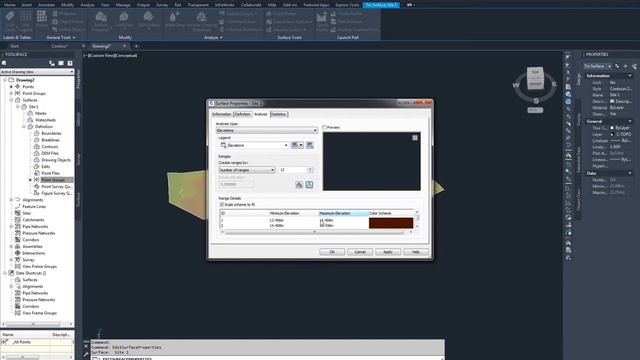 Civil 3D Lesson 1 surface смотреть онлайн