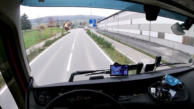 Дальнобой по Европе Рейс Франция - Швейцария - Бельгия проход границы загрузка 6Т Машина и запчасти смотреть онлайн