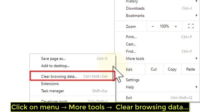 How to clear cache and cookies files in Google Chrome - Tutorial смотреть онлайн