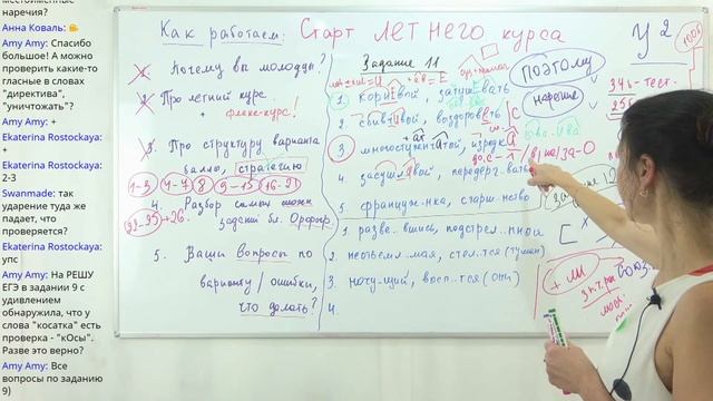 Старт летнего курса по русскому языку. Как готовиться к тестовой части? Диагностика знаний смотреть онлайн