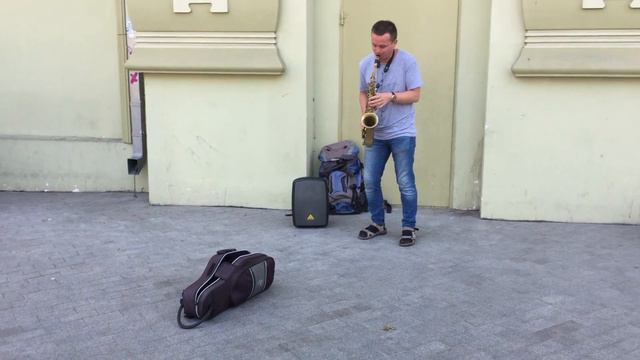 Best Saxophone cover Wake me up Avicii live music Odesa saxophone cover amazing music INCREDIBLE CO смотреть онлайн