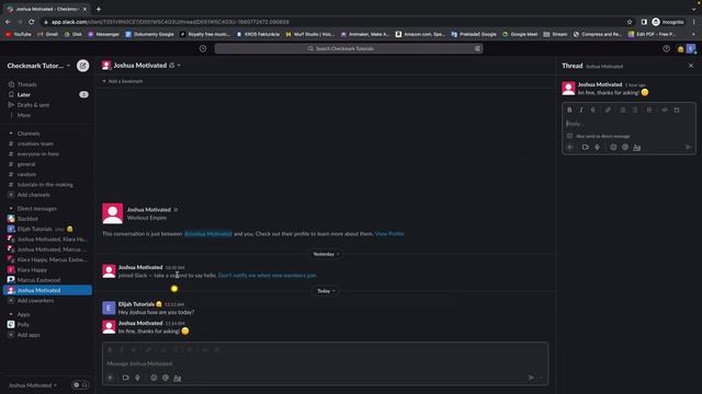 How To Reply To a Specific Message in Slack | Reply to a Message in a Thread | Slack Tutorial смотреть онлайн