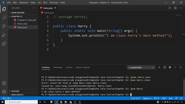 Packages in Java смотреть онлайн