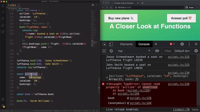 The call and apply Methods | JavaScript ? | Lecture 124 смотреть онлайн