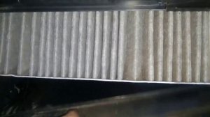 Mercedes W222 4.7L 2016 replacing the cabin filter  --  замена фильтра салона (печки)