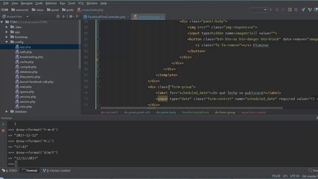 Cómo obtener la fecha y hora actual (en Laravel y/o PHP) смотреть онлайн