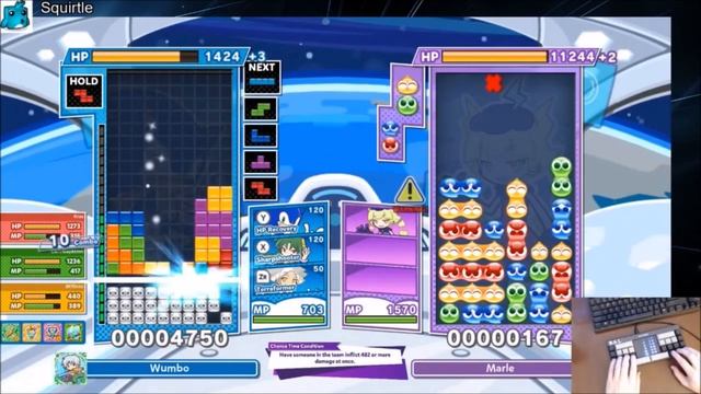 Puyo Puyo Tetris 2 - Sonic Wumbo - Boss Raid 1 Hit Win смотреть онлайн