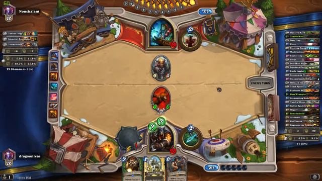 Ranked Hearthstone Match Vs. Nonchalant смотреть онлайн