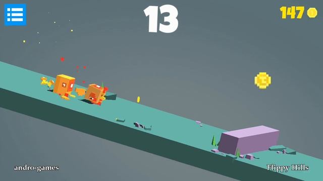 Flippy Hills (by Woof Games) - arcade game for android and iOS - gameplay. смотреть онлайн