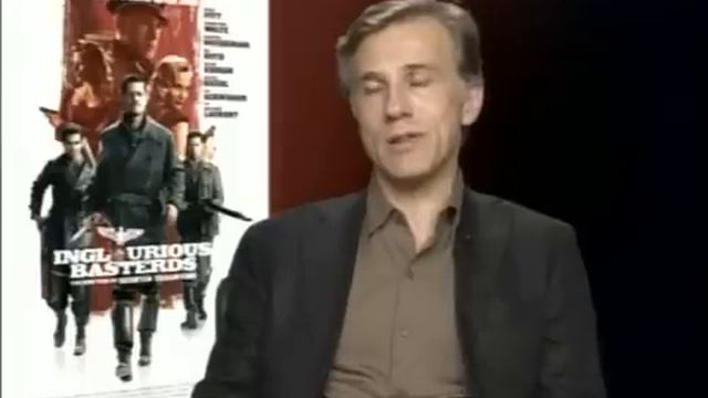 Christoph Waltz Interview "Inglourious Basterds" смотреть онлайн