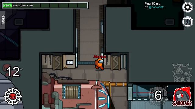 Among Us WITH NEW SPIDER-MAN ROLE.. (overpowered) смотреть онлайн