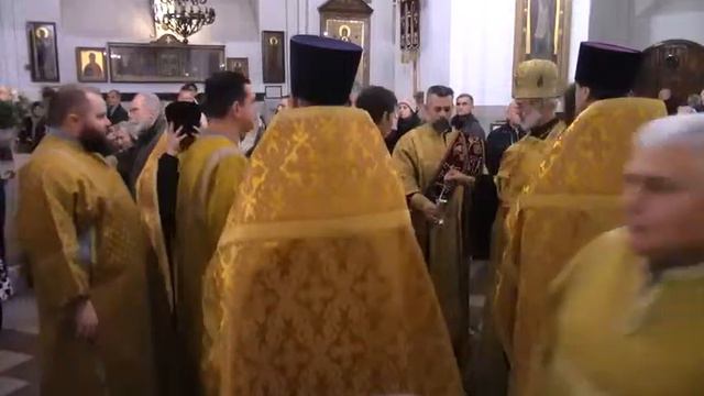 23 декабря 2023 года Всенощное бдение в канун недели 29-ой  по Пятидесятнице,  святых праотец смотреть онлайн