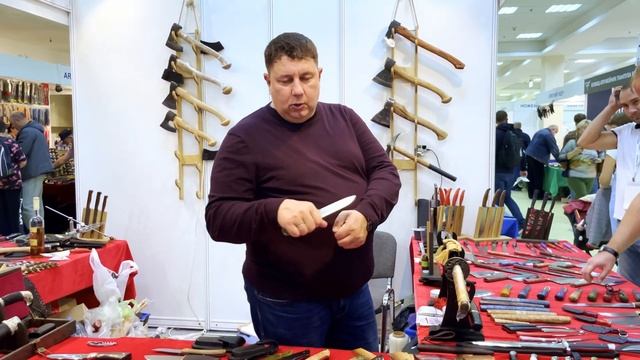 Обзор ножей на выставке Охота и рыболовство на Руси - осень 2021 смотреть онлайн