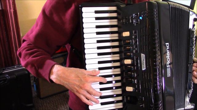 Roland 4x Accordion, Sleepwalk, 1959, Dale Mathis Accordion смотреть онлайн