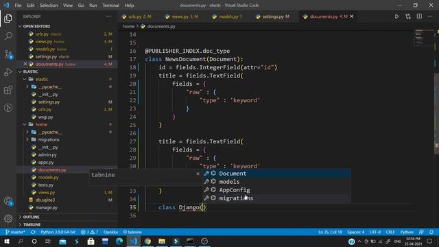 Elastic search Django | Learn how to add elastic search in Django | Install elastic search смотреть онлайн