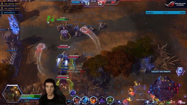 Grubby | Heroes of the Storm | Gazlowe - Mo' Robo Gobo - Hero League Season 3 - Cursed Hollow смотреть онлайн