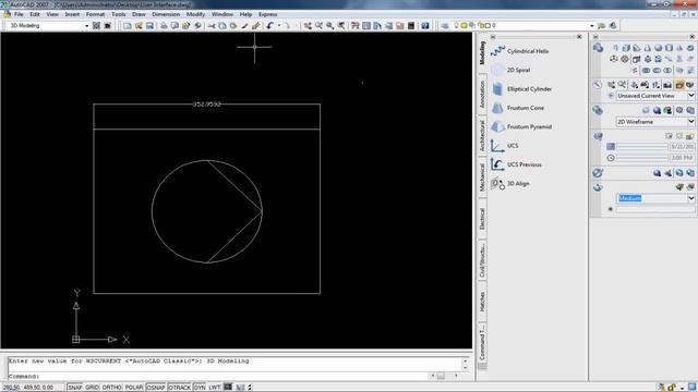 Autocad 2007 User Interface Telugu Tutorial-1.mov смотреть онлайн
