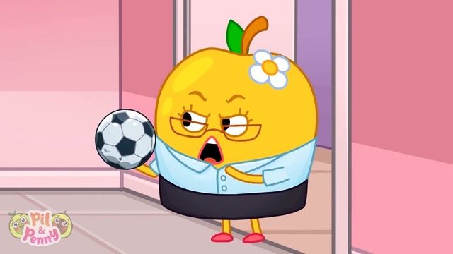 First Day of School ? Don't Be Afraid, Avocado Baby ? || Funny Stories for Kids by Pit & Penny ? смотреть онлайн