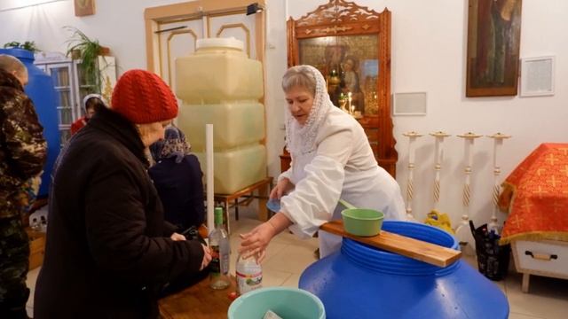 Крещение Господне в Свято-Екатерининском храме г. Судогды смотреть онлайн
