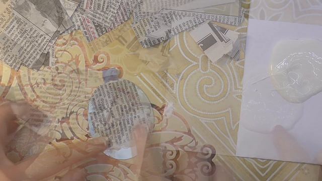 DIY Основа для украшений. Мастер-класс \ Basis for jewelry \ Paper crafts \ Jewelry papier-mache смотреть онлайн