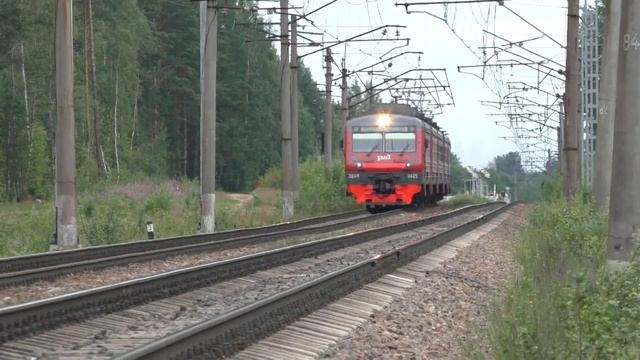 ЭД4М - 0425 между 47км и Васкелово смотреть онлайн