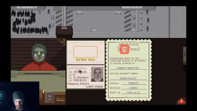 First impression: Papers Please смотреть онлайн